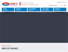 Tablet Screenshot of care4global.com